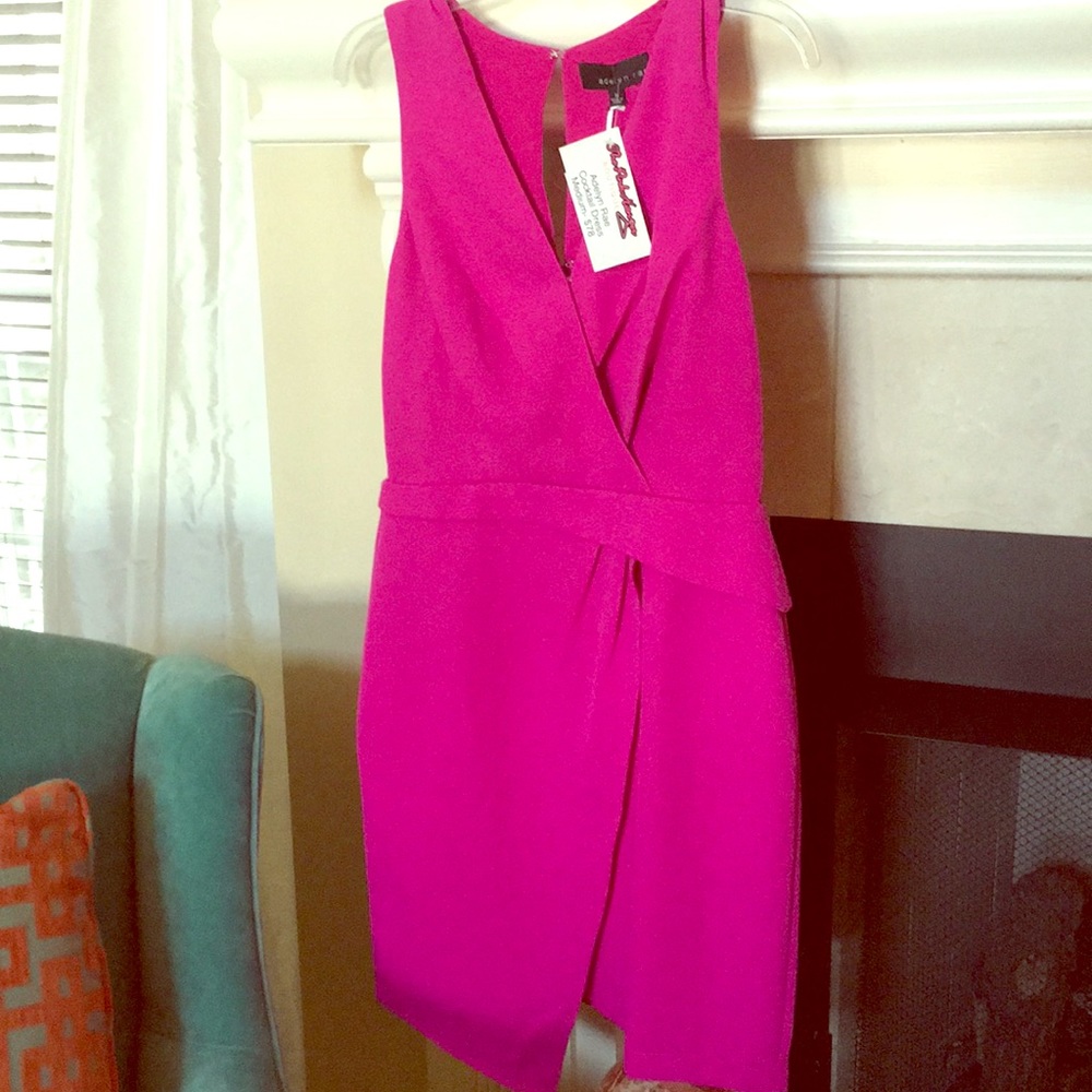 Pink cocktail dress